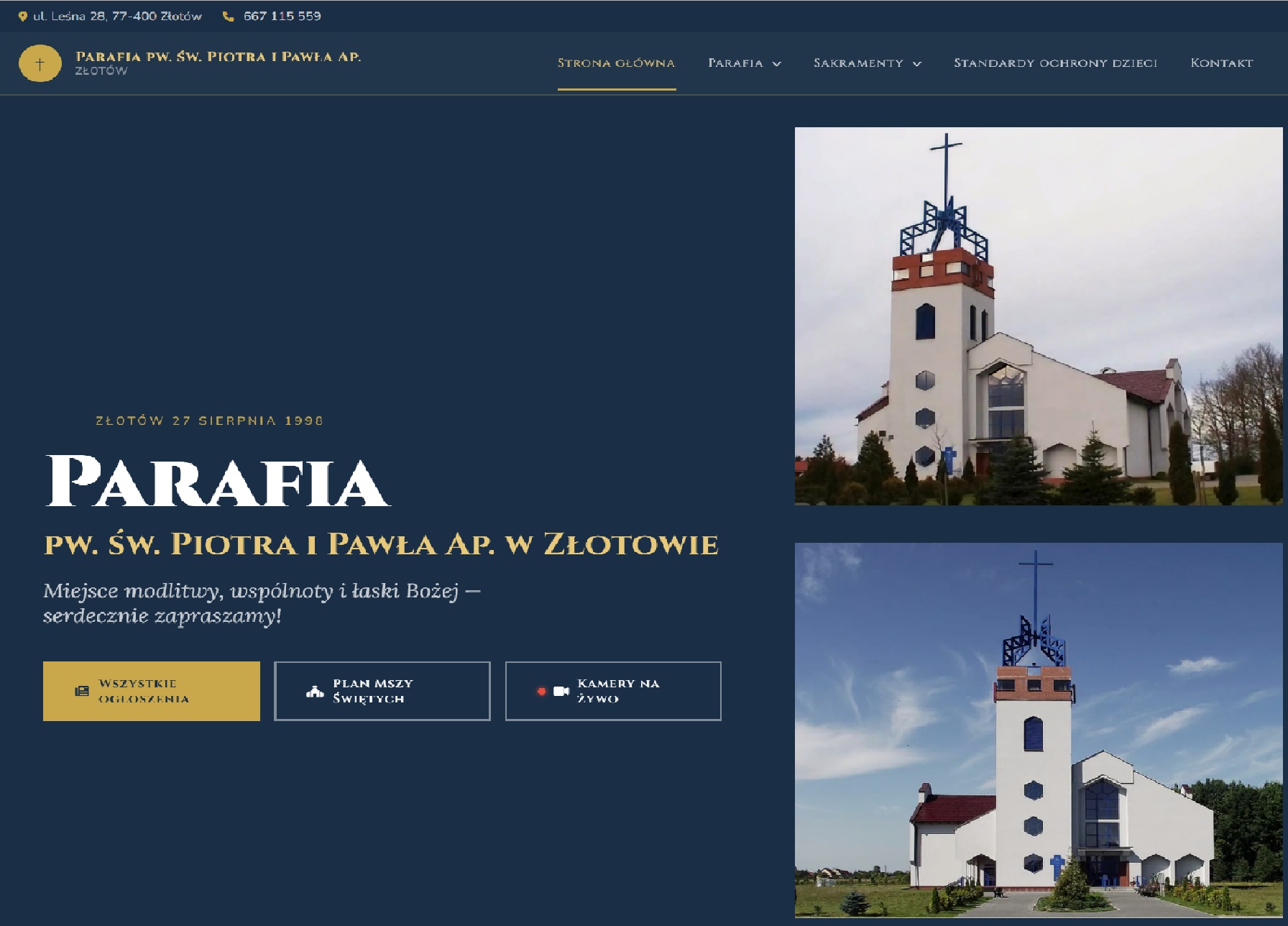 Parafia Złotów — Piotr i Paweł